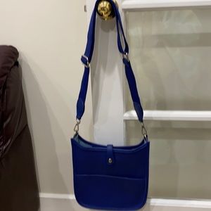 Periwinkle Leather small crossbody bag